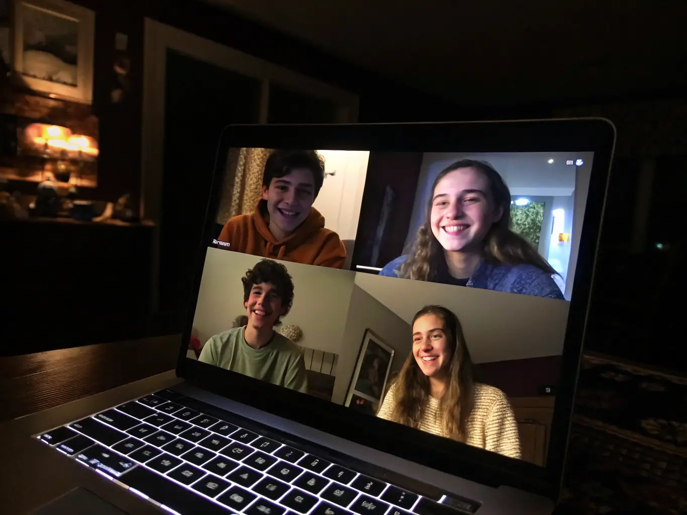 A screenshot of a video conference in progress on the Odri platform, showing multiple participants in a virtual meeting. The focus is on the clarity of the video and audio, emphasizing the platform's video conferencing capabilities.